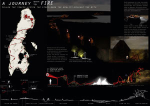 PAPA WESTRAY ORKNEY BONFIRE ARCHITECTURAL COMPETITION